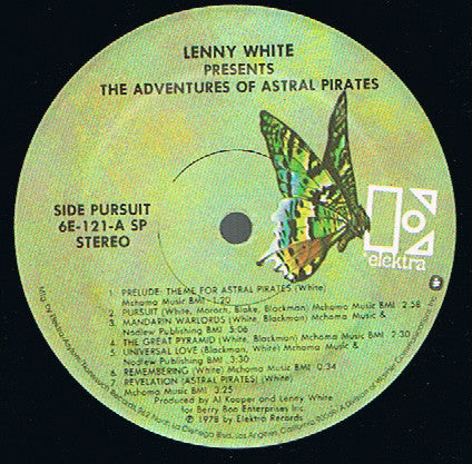 Lenny White : Presents The Adventures Of Astral Pirates (LP, Album, SP )