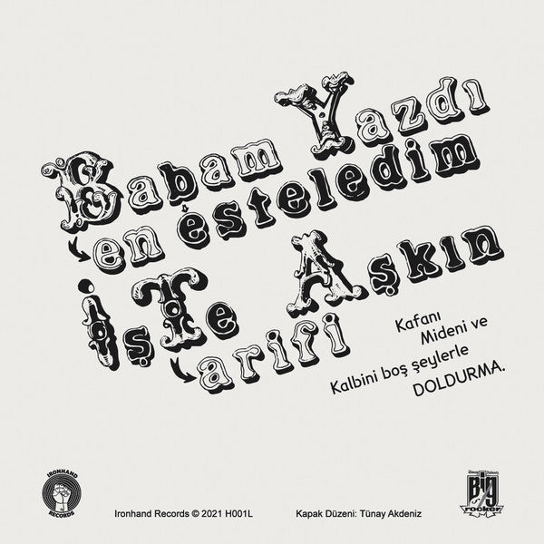 Tünay Akdeniz : Salak / Babam Yazdı Ben Besteledim İşte Aşkın Tarifi (7", Ltd, RE, RM, Red)