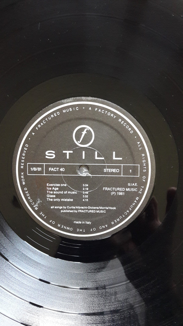 Joy Division : Still (2xLP, Album, RE)