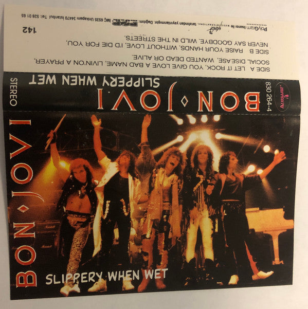 Bon Jovi : Slippery When Wet (Cass, Album, RE)