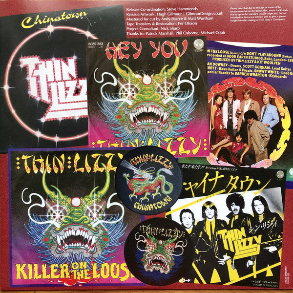 Thin Lizzy : Chinatown (LP, Album, RE, RM, 180 + LP, Album, 180 + RSD, 40t)