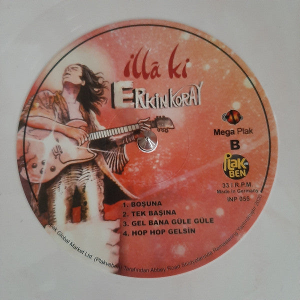 Erkin Koray : İllâ Ki (LP, Album, RE, Whi)