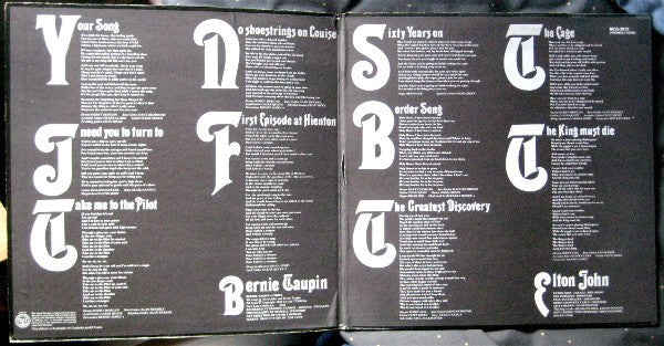 Elton John : Elton John (LP, Album, RE, Pin)
