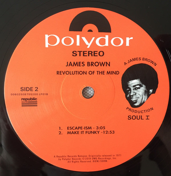 James Brown : Revolution Of The Mind (Recorded Live At The Apollo Vol. III) (2xLP, Album, Ltd, RE, Gat)