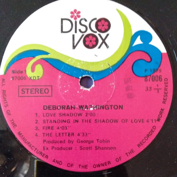 Deborah Washington : Any Way You Want It (LP, Album, P/Mixed)