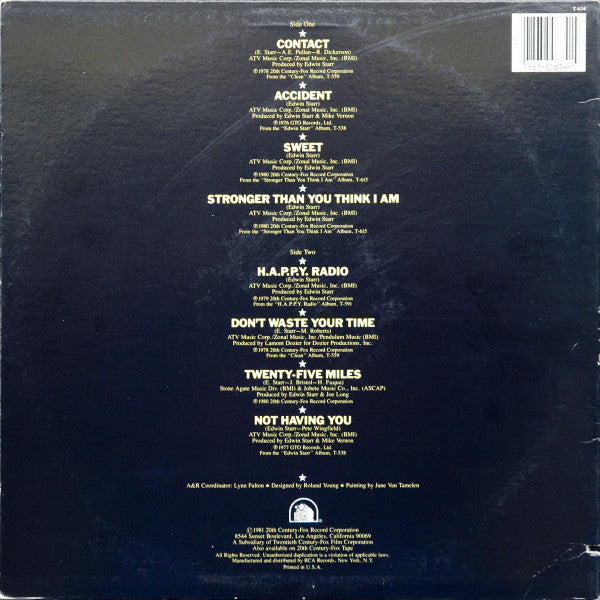 Edwin Starr : The Best Of Edwin Starr (LP, Comp, Ind)