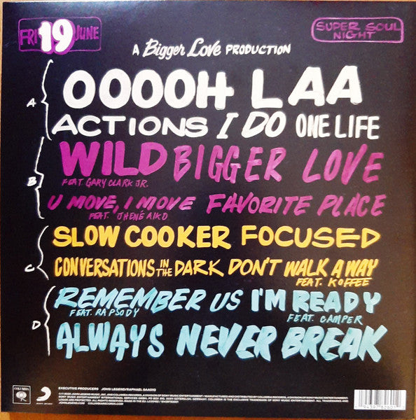 John Legend : Bigger Love (2xLP, Album, Gat)