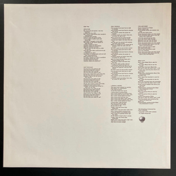 John Lennon : Mind Games (LP, Album)