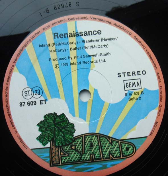 Renaissance (4) : Renaissance (LP, Album, RP, pin)