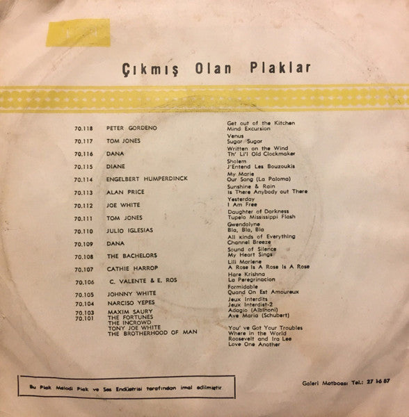 Frijid Pink : We're Gonne Be Here (When Johnny Comes Marchin' Home) (7")