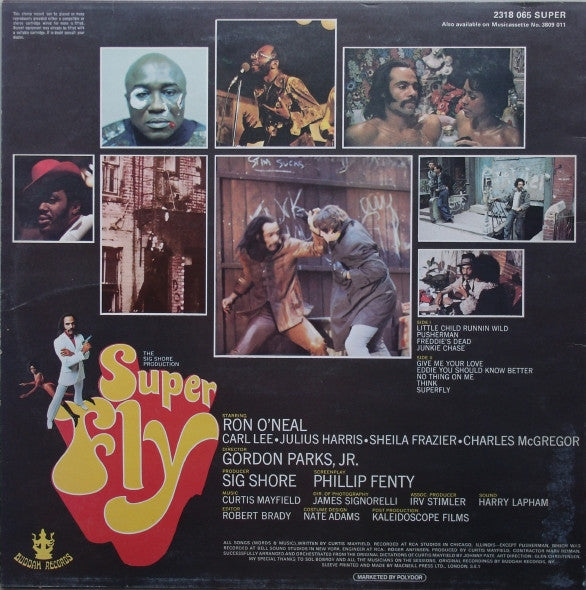 Curtis Mayfield : Super Fly (LP, Album)