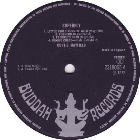 Curtis Mayfield : Super Fly (LP, Album)