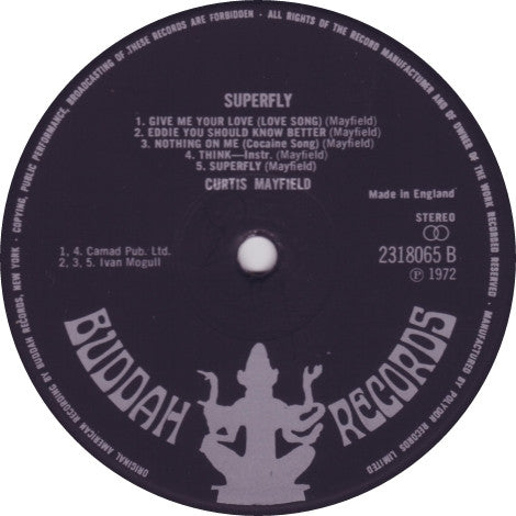 Curtis Mayfield : Super Fly (LP, Album)