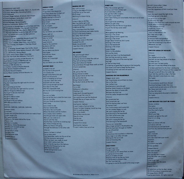 Marc Jordan : Mannequin (LP, Album, Win)