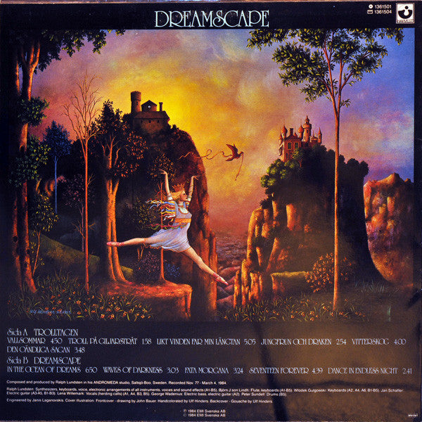 Ralph Lundsten : Nordisk Natursymfoni Nr 5 Trolltagen / Dreamscape (LP)