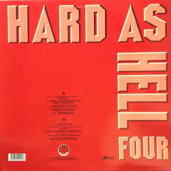 Various : Hard As Hell Four (LP, Comp)