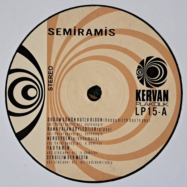 Semiramis Pekkan : Semiramis (LP, Album, RE, 180)