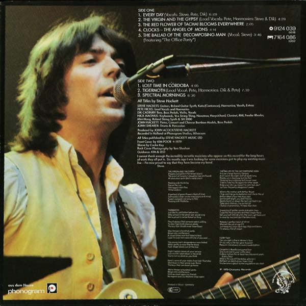 Steve Hackett : Spectral Mornings (LP, Album)