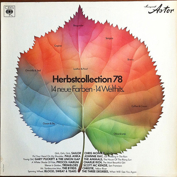 Various : Margaret Astor Herbstcollection 78 (LP, Comp)