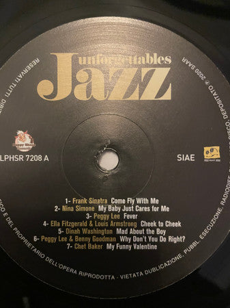 Various : Jazz Unforgettables (LP, Comp)