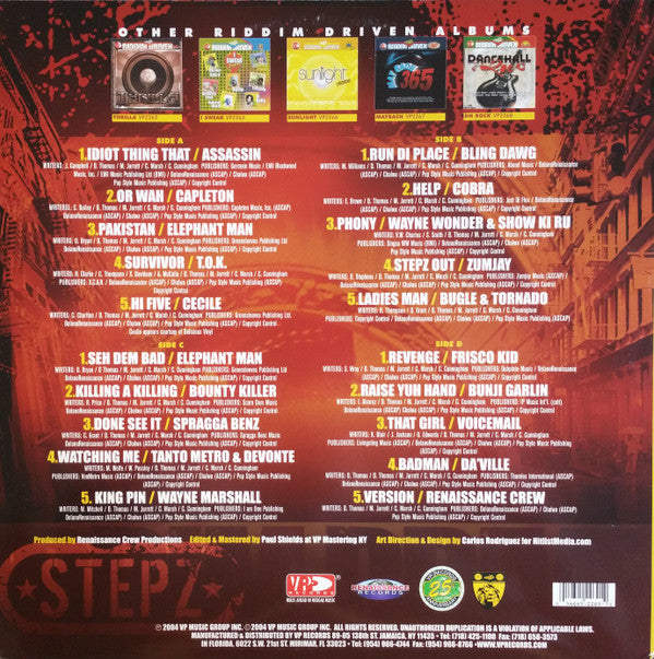 Various : Stepz (2xLP, Comp)