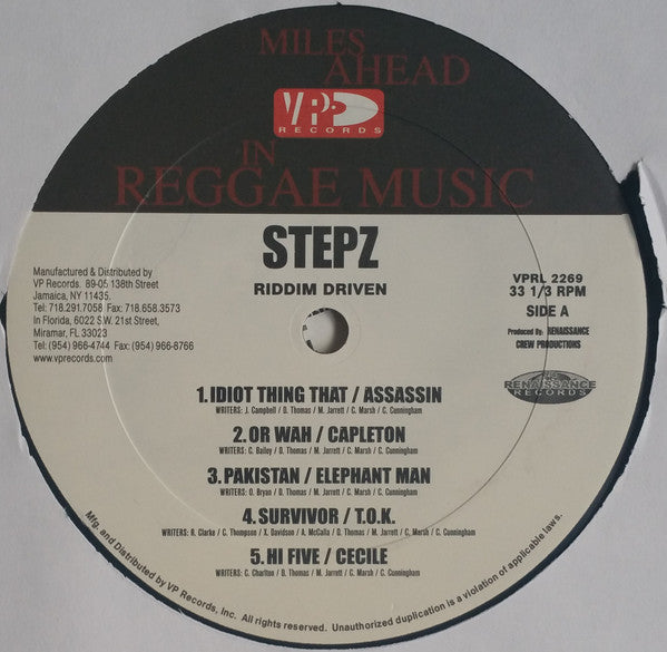 Various : Stepz (2xLP, Comp)