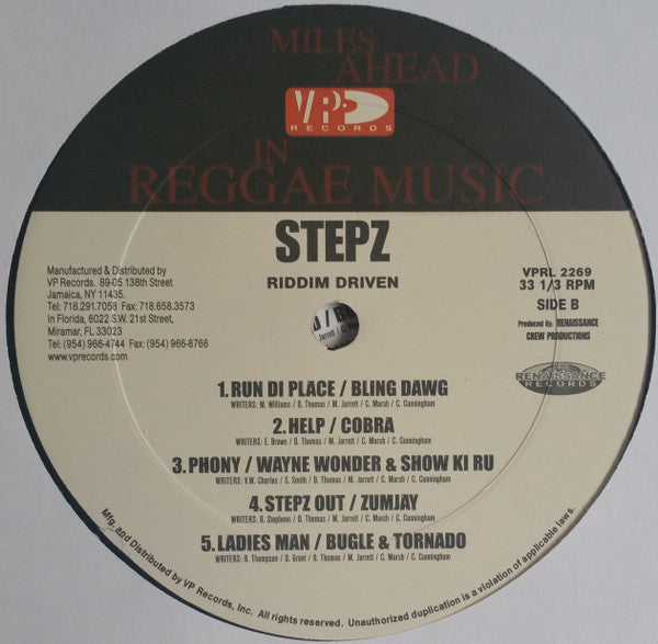 Various : Stepz (2xLP, Comp)