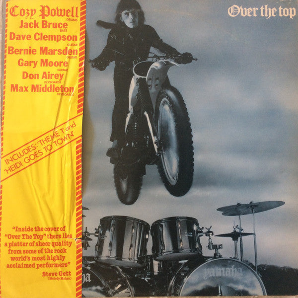 Cozy Powell : Over The Top (LP, Album)