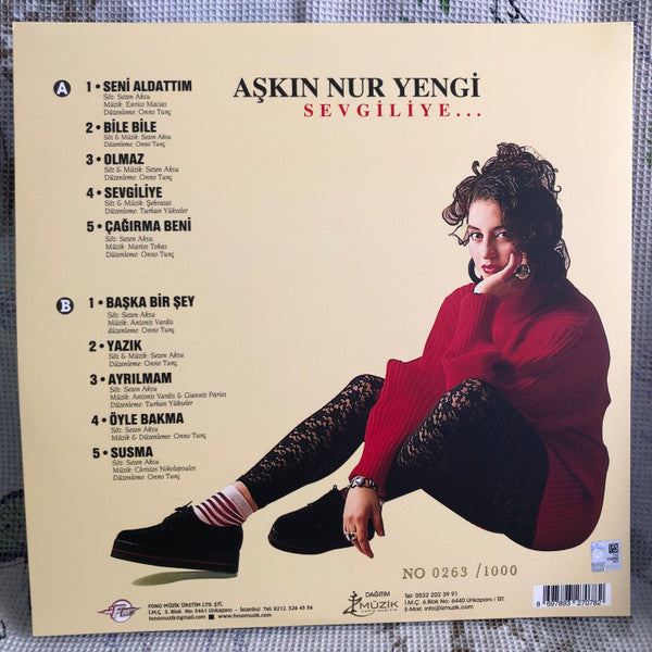 Aşkın Nur Yengi : Sevgiliye... (LP, Album, Ltd, Num, RE, S/Edition, Tra)