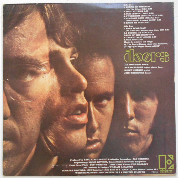 The Doors : The Doors (LP, Album, RE)