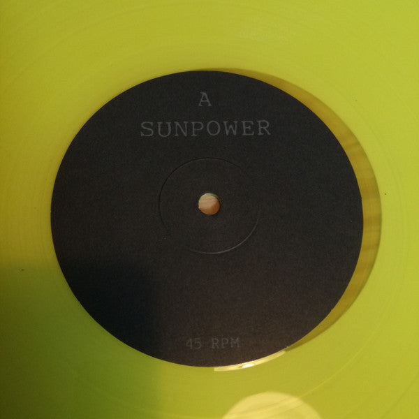 Sunpower : Say Something (12", Album, Yel)