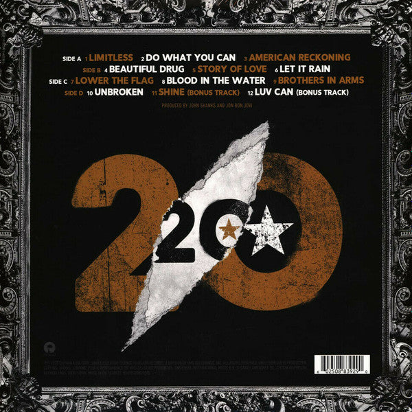 Bon Jovi : 2020 (2xLP, Album, Gol)