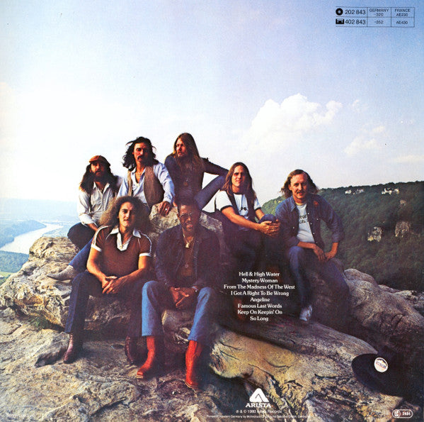 The Allman Brothers Band : Reach For The Sky (LP, Album)