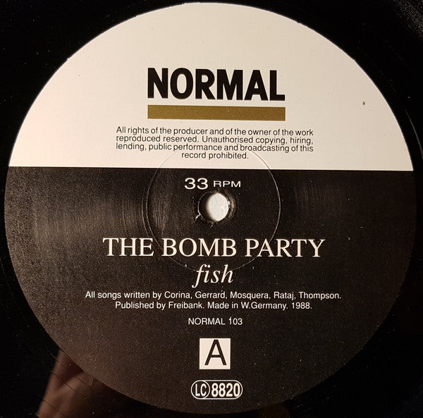 The Bomb Party : Fish (LP, Album)
