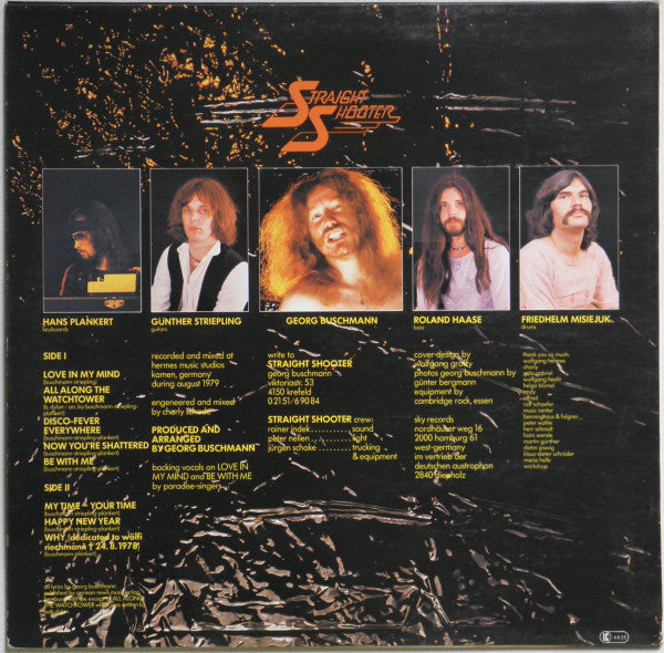 Straight Shooter : My Time - Your Time (LP, Album)