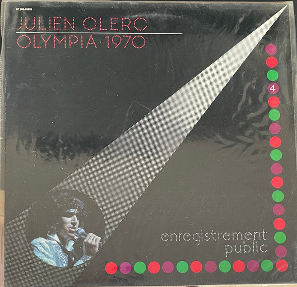 Julien Clerc : Olympia · 1970 (LP, Album, RE)