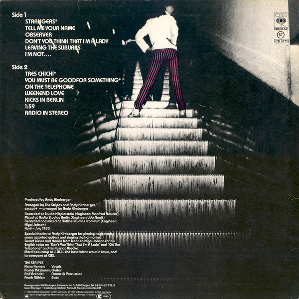 The Stripes : The Stripes (LP, Album, CBS)