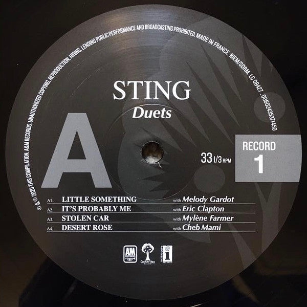Sting : Duets (2xLP, Comp, Gat)