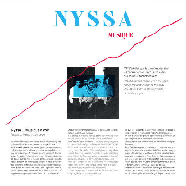 Nyssa Musique : Comme Au Moulin (LP, Album, Dlx, RE, RM)