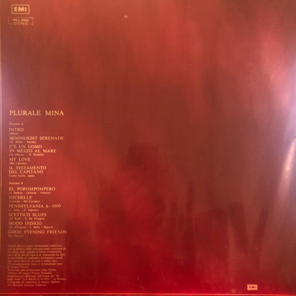 Mina (3) : Plurale (LP, Album)