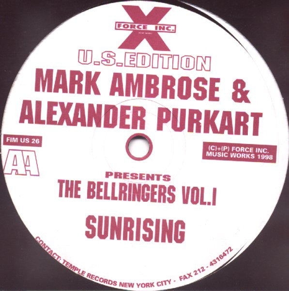 Mark Ambrose & Alexander Purkart Present The Bellringers : Vol. I (12")