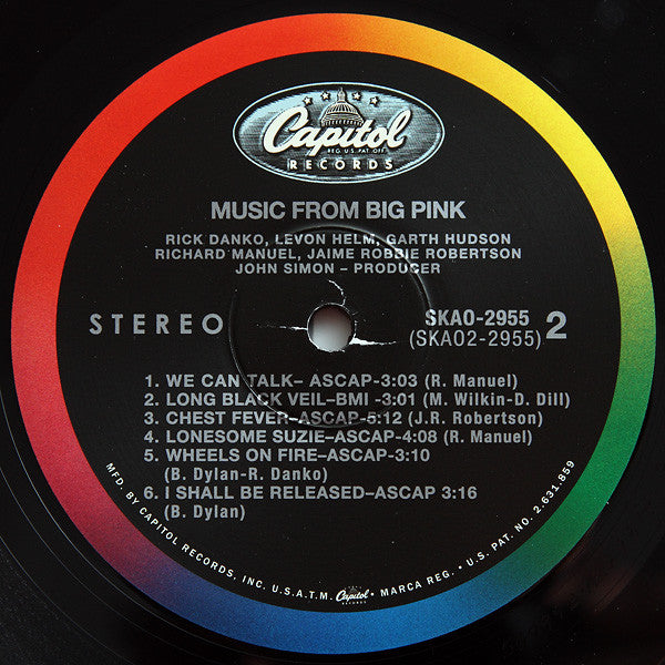 The Band : Music From Big Pink (LP, Album, Ltd, RE, 180)