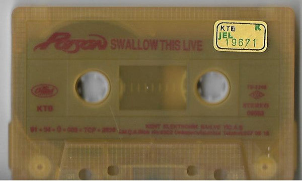 Poison (3) : Swallow This Live (Cass, Album)