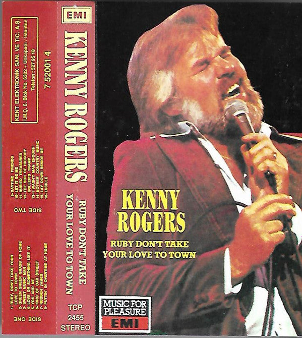 Kenny Rogers : Ruby Don't Take Your Love To Town (Cass, Album, Comp)