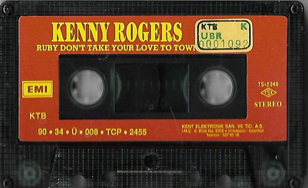 Kenny Rogers : Ruby Don't Take Your Love To Town (Cass, Album, Comp)