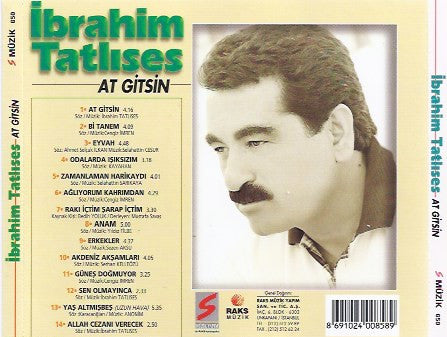 İbrahim Tatlıses : At Gitsin (CD, Album)