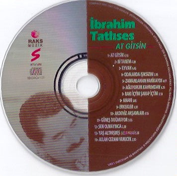 İbrahim Tatlıses : At Gitsin (CD, Album)