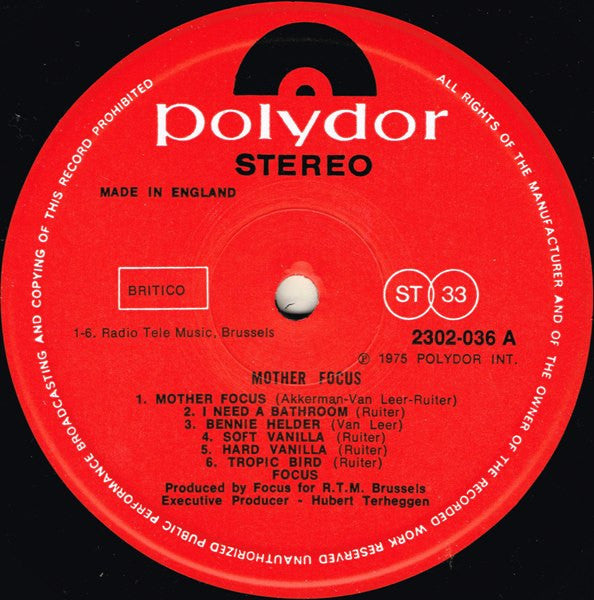 Focus (2) : Mother Focus (LP, Album)