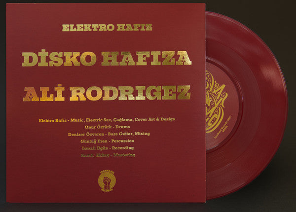 Elektro Hafız : Disko Hafıza / Ali Rodrigez (7", Ltd, Red)
