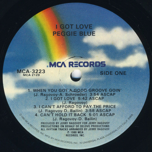 Peggi Blu : I Got Love (LP, Album, MCA)